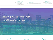 Tablet Screenshot of endodonticassociateshp.com